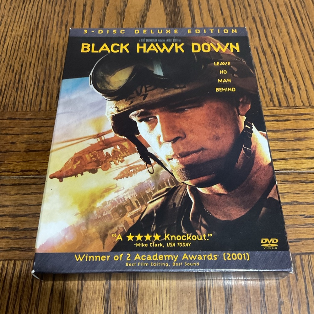 BLACKHAWK DOWN Leave No Man Behind DVDs 📀 US Special Forces in Mogadishu Samalia